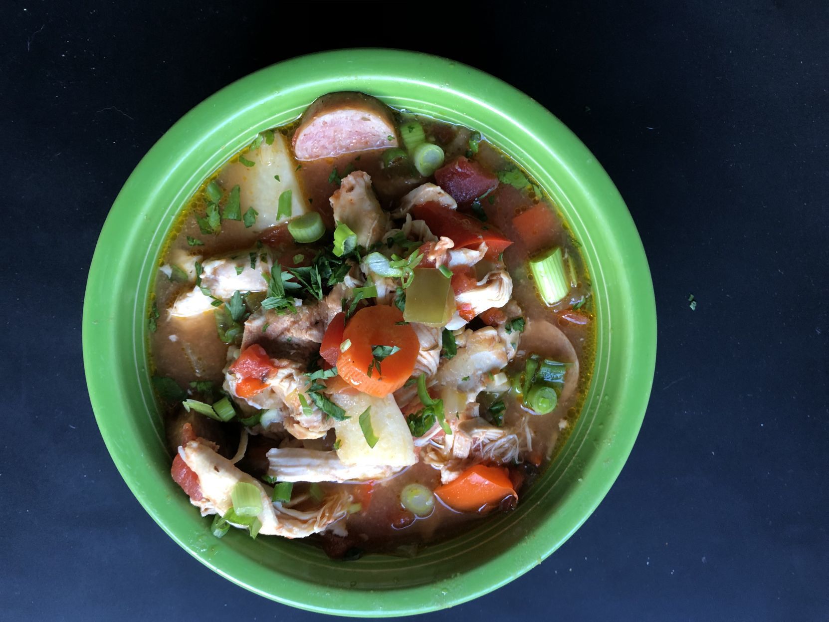 Slow Cooker Cajun Chicken Stew
